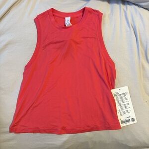 Lululemon pink tank top